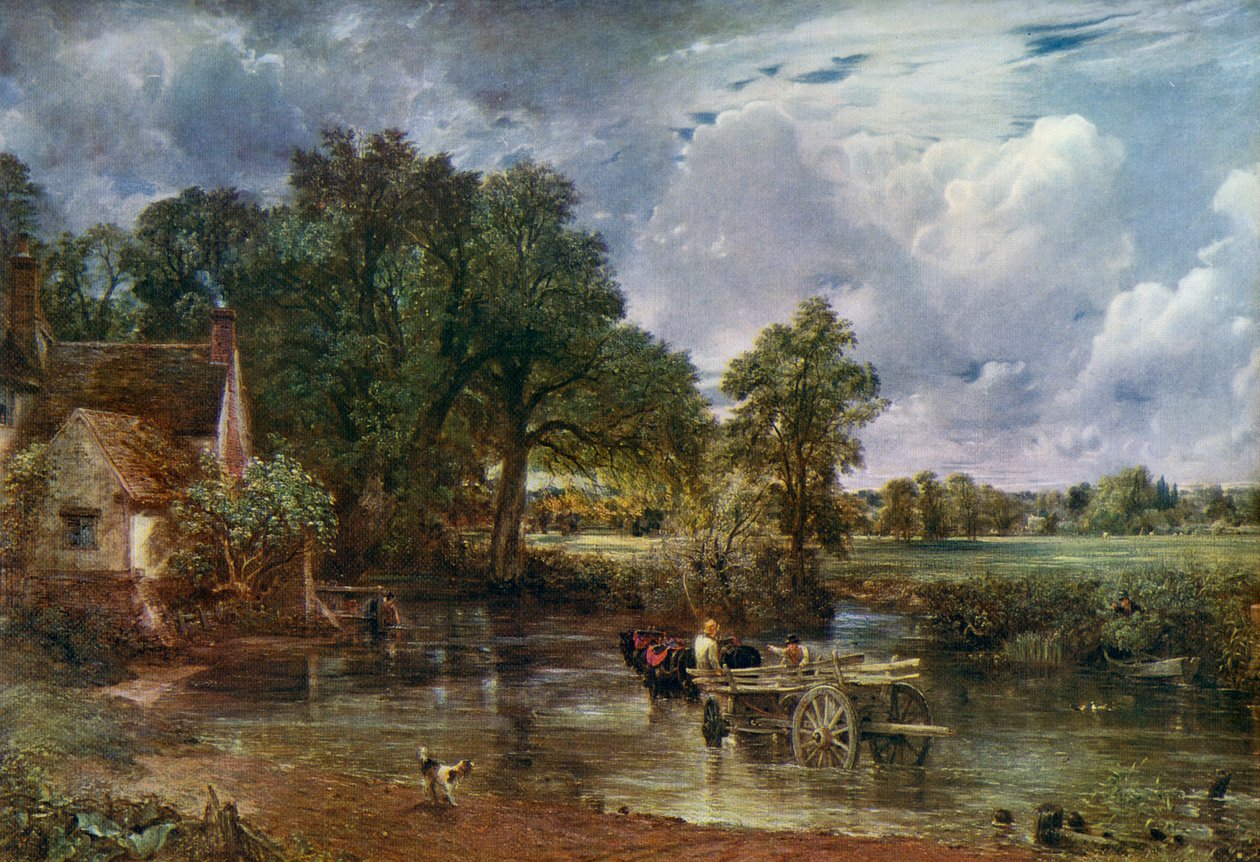 The Hay Wain, 1821, 1912. af John Constable
