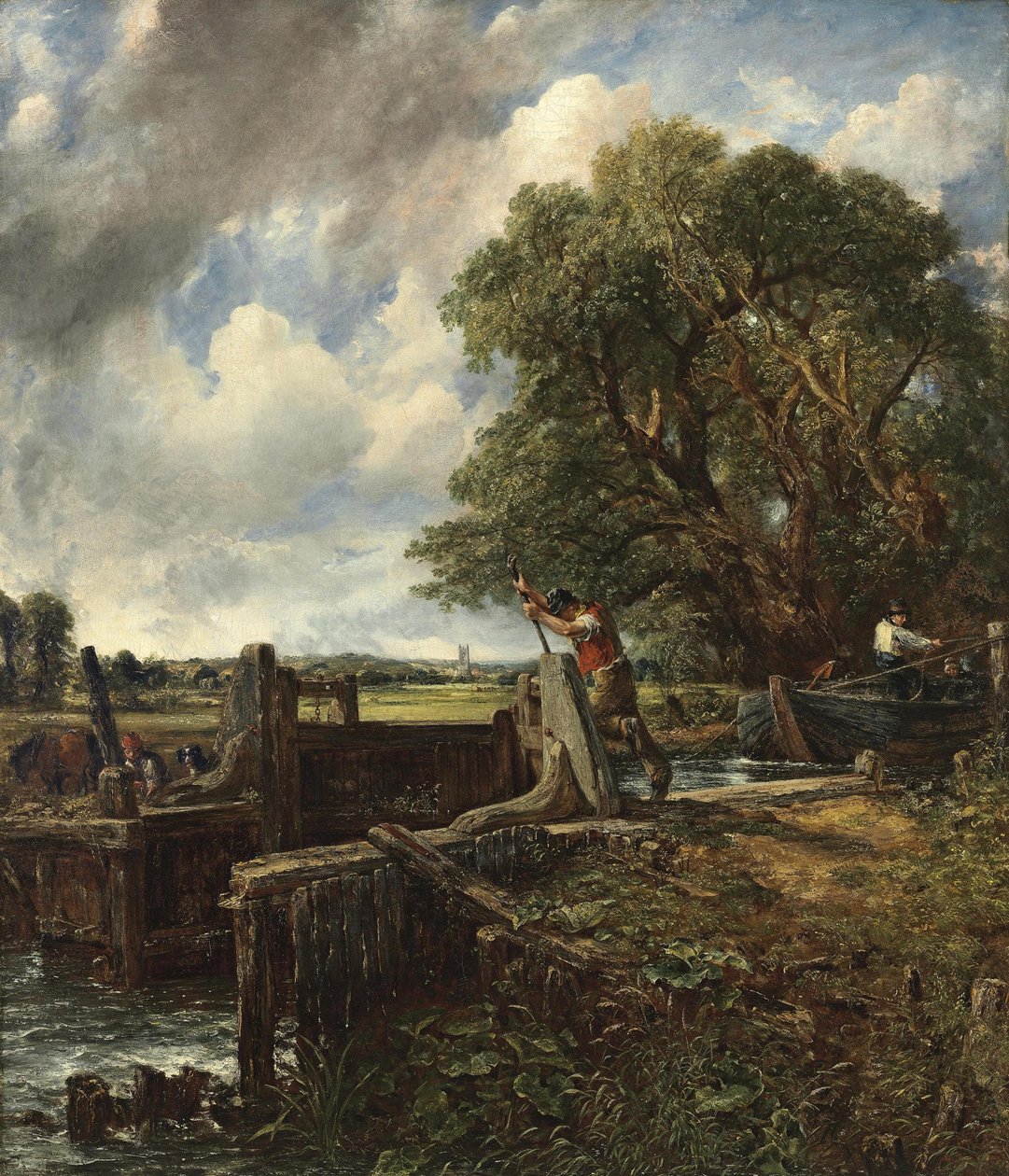 Låsen af John Constable