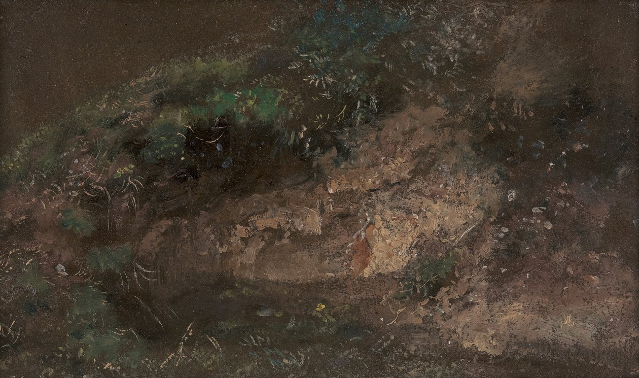 Underskov, ca. 1821. af John Constable