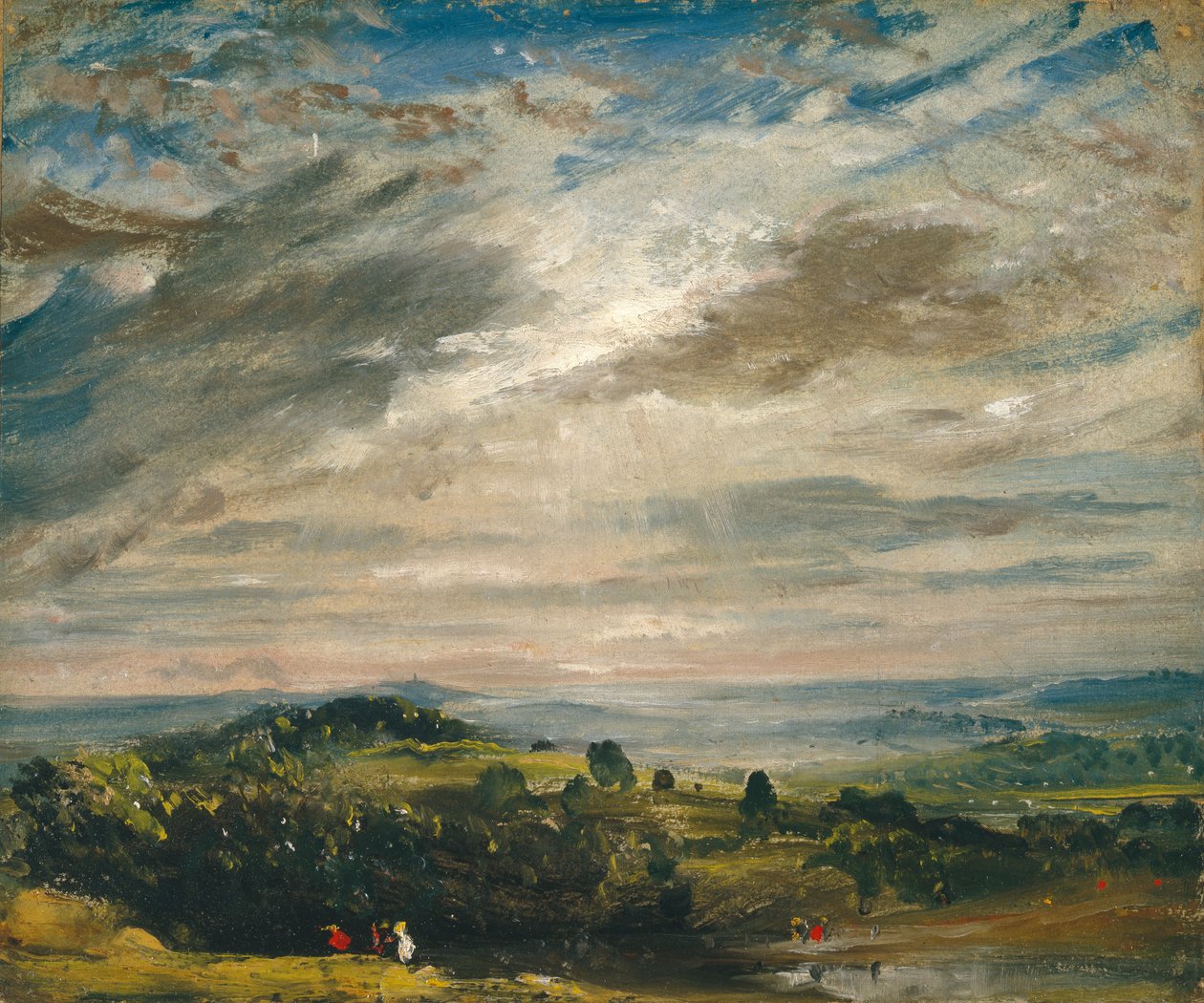 Udsigt fra Hampstead Heath, ser mod Harrow af John Constable