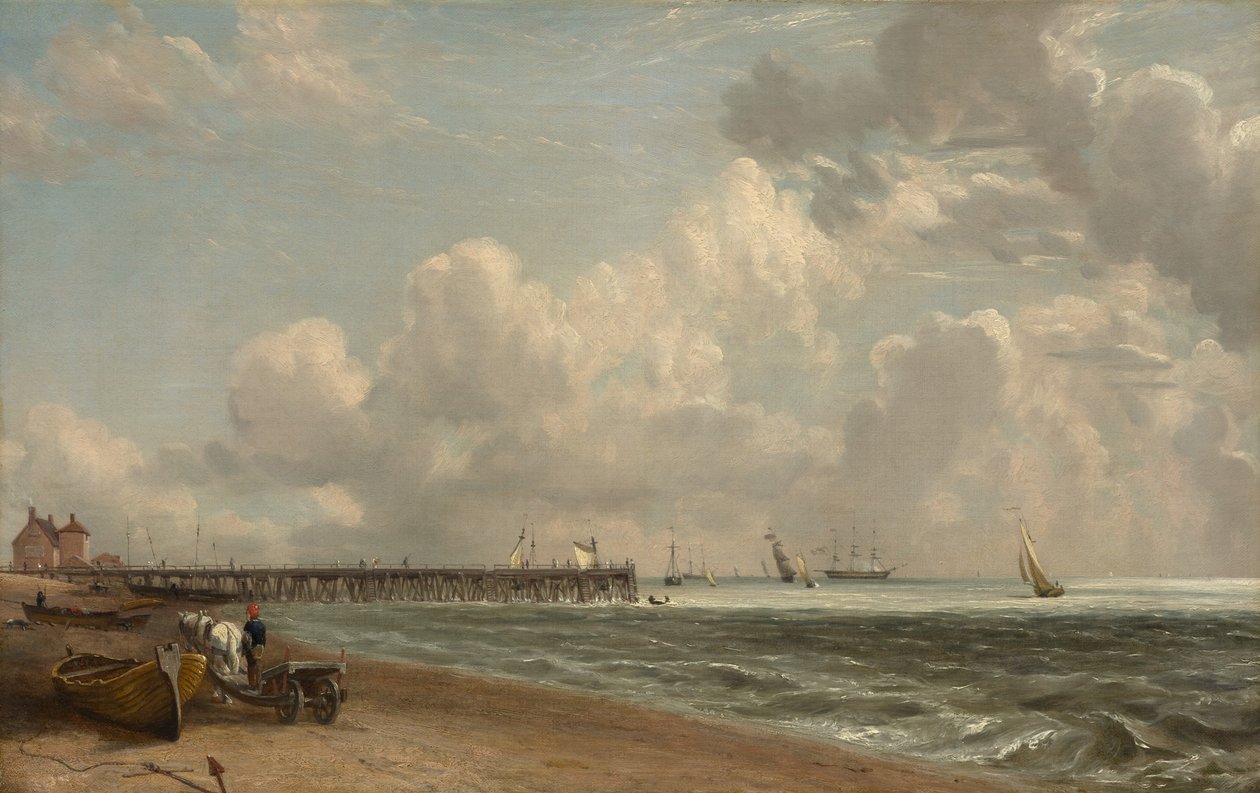 Yarmouth Jetty, ca. 1822-23 af John Constable