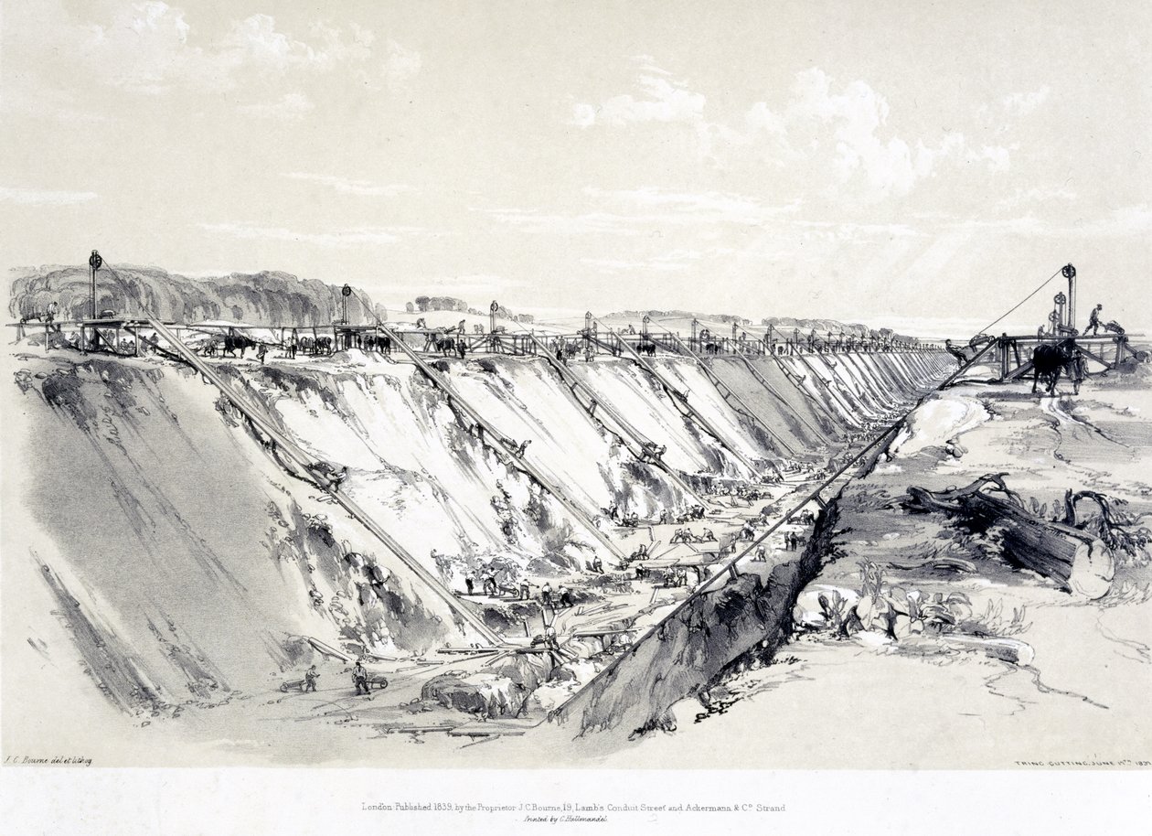 Tringskæring, 19. juni 1837 af John Cooke Bourne
