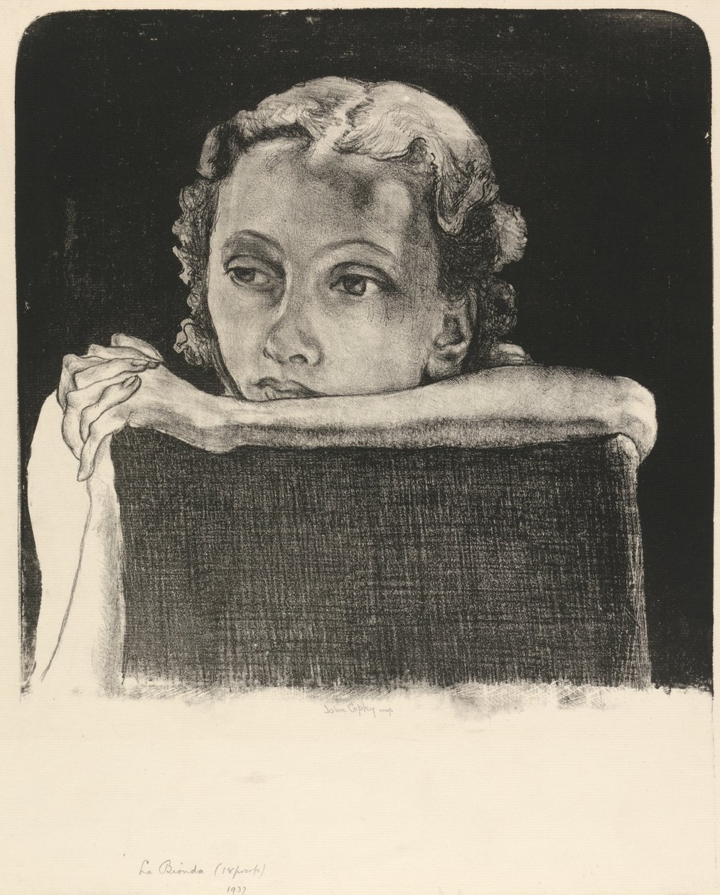 Blondinen af John Copley