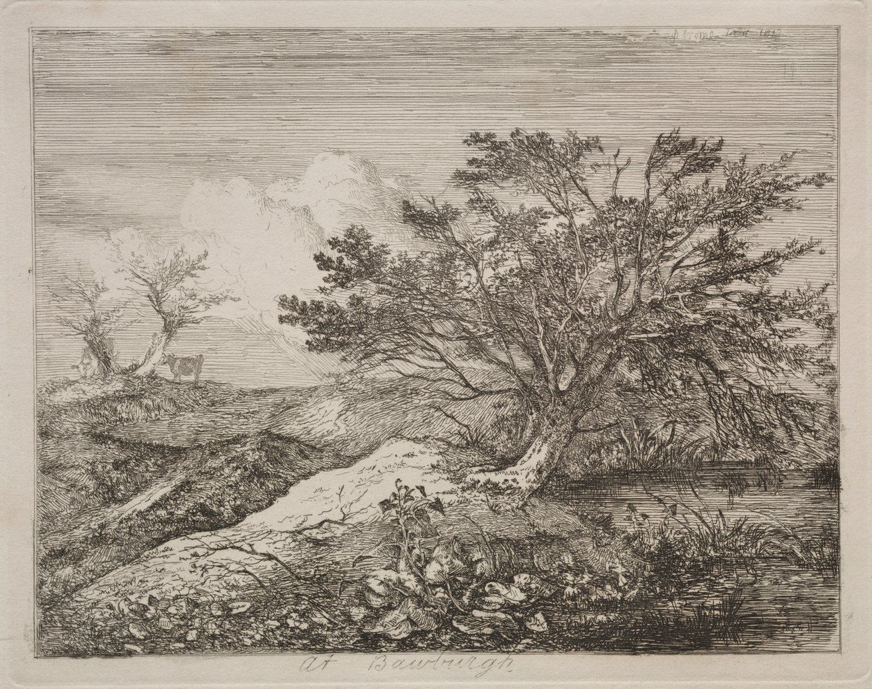 I Bawburgh, 1813. af John Crome