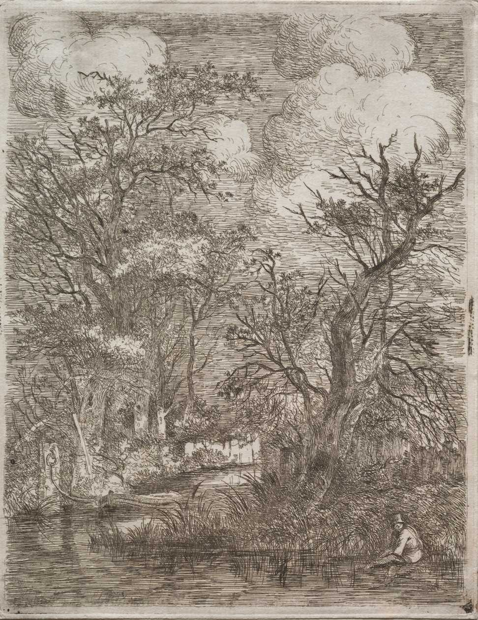 Back of the Mills, ca. 1812-1813. af John Crome