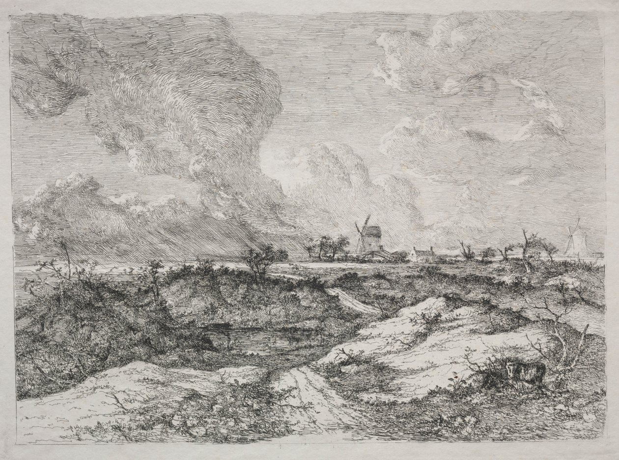 Musehold Hede, ca. 1810-13. af John Crome
