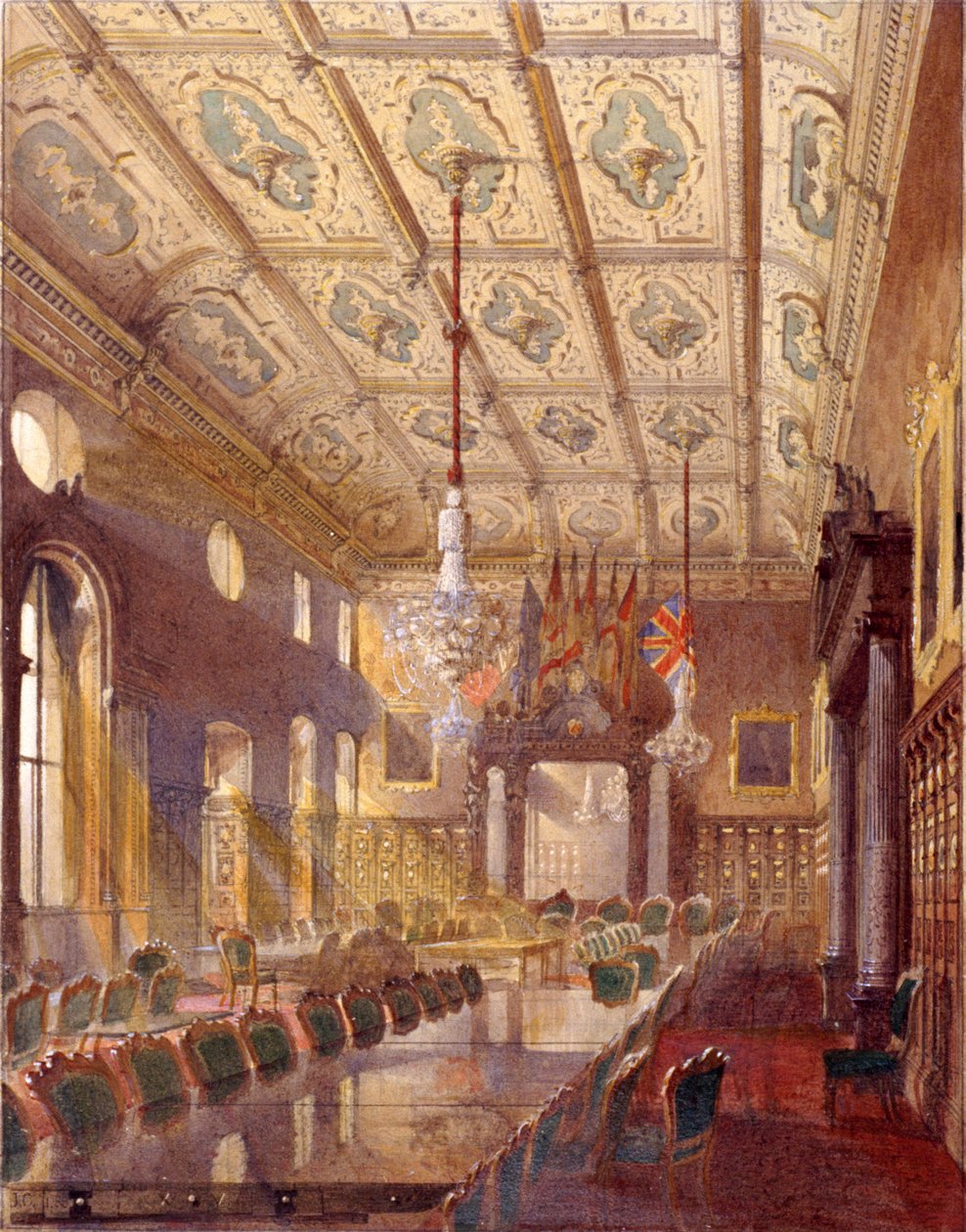 Ironmongers Hall, London, 1888 af John Crowther