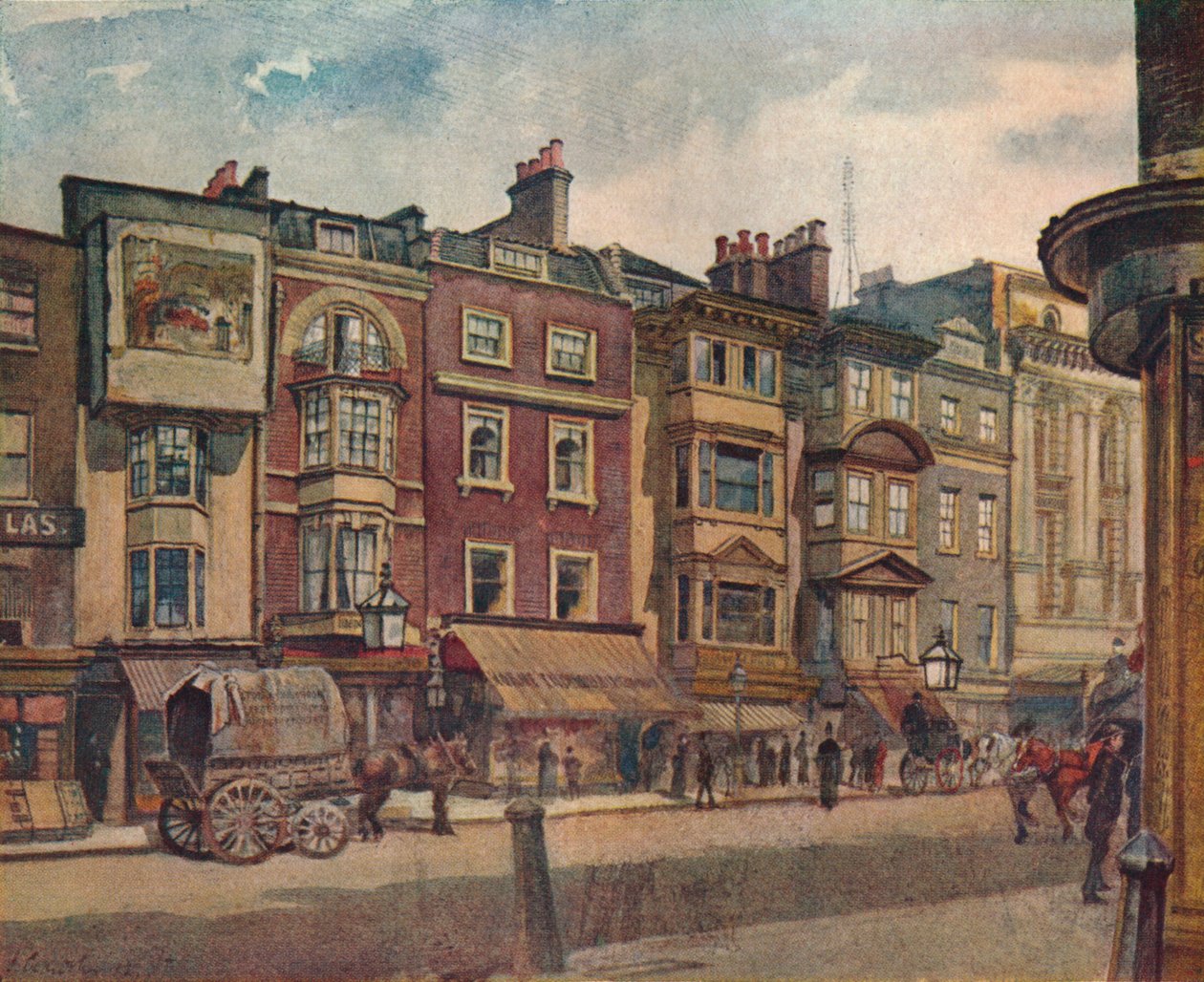 nr. 412-418 Strand, Westminster, London, 1887 1926 af John Crowther