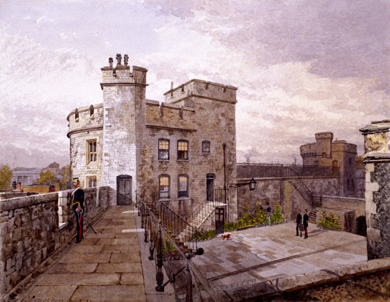 Tower of London, London, 1883 af John Crowther