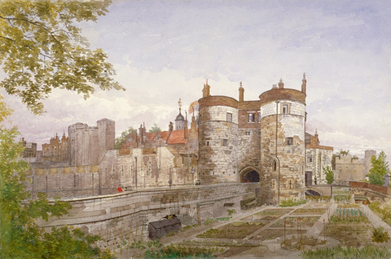 Tower of London, Stepney, London, 1883 af John Crowther
