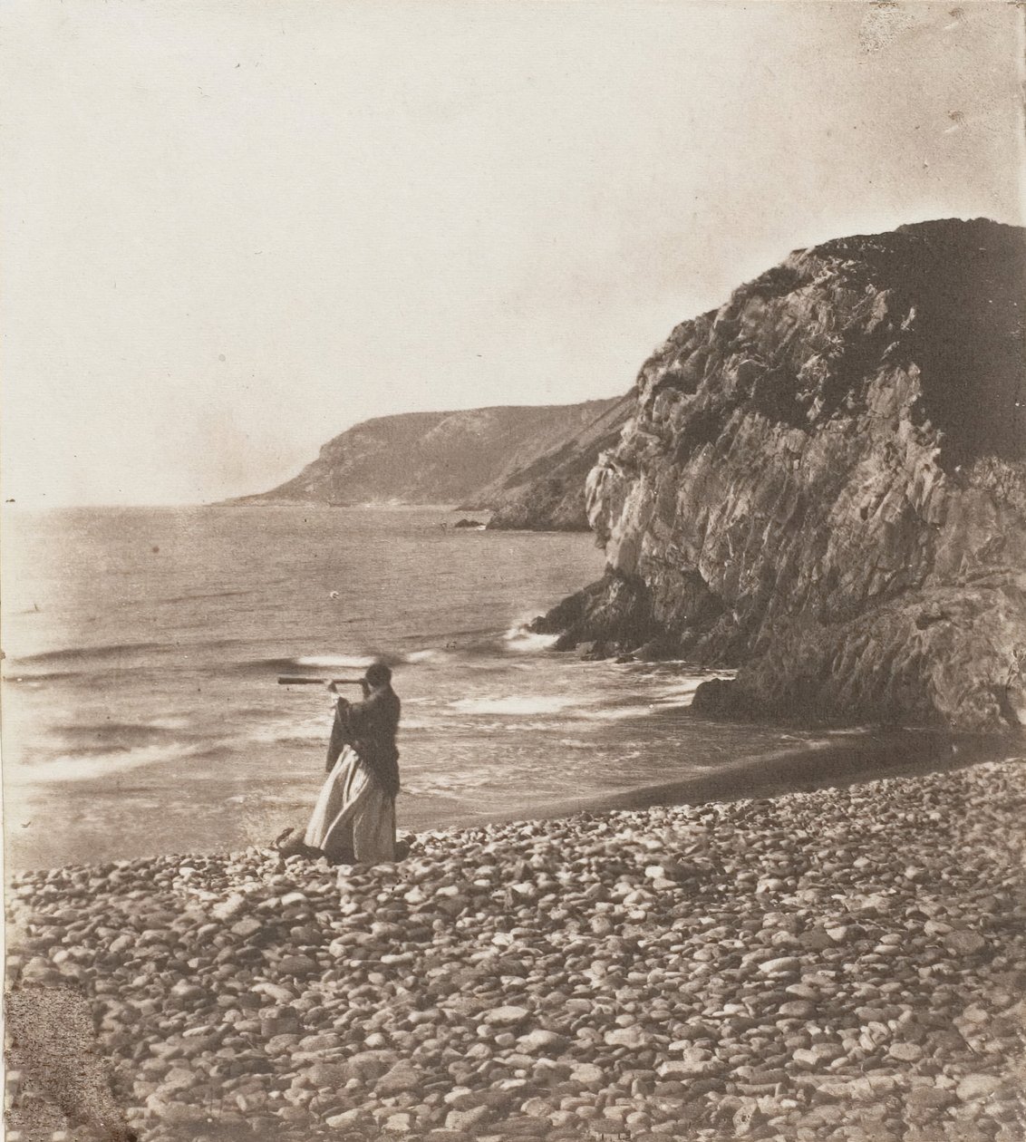 Vinde & Bølger, 1853-56. af John Dillwyn Llewelyn