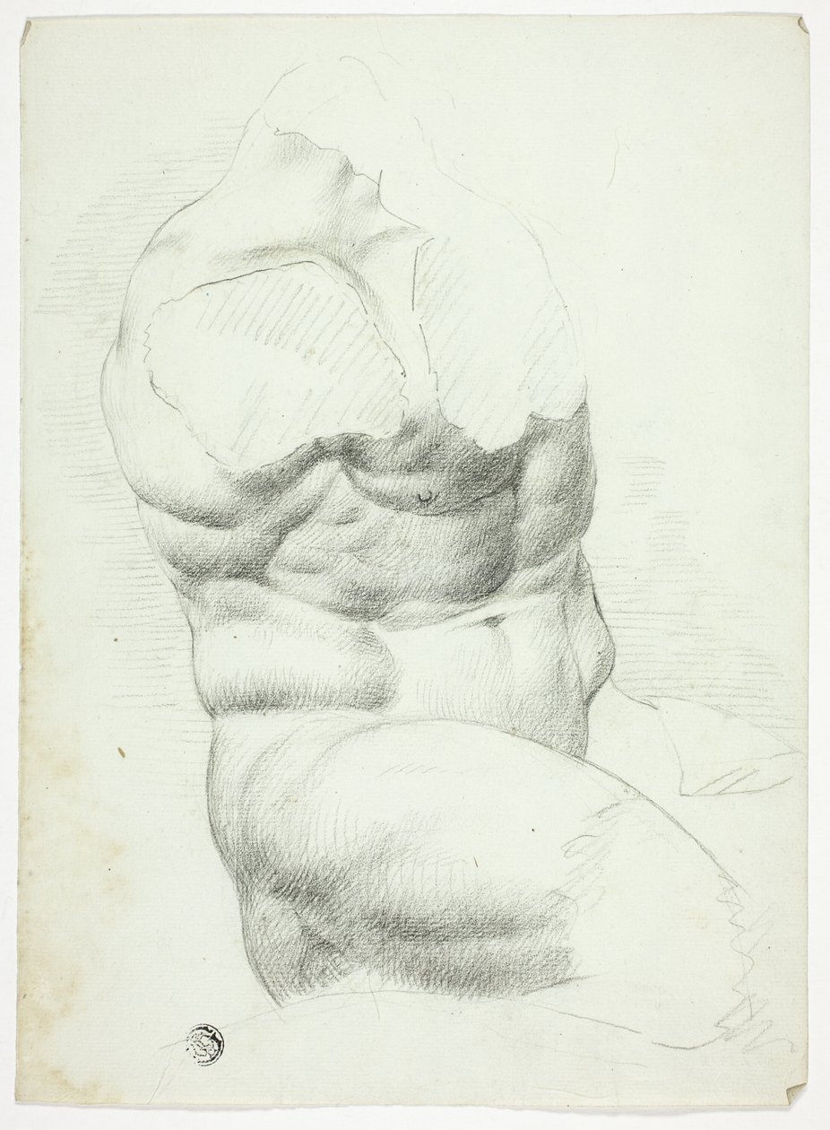 Torso af antik statue af John Downman