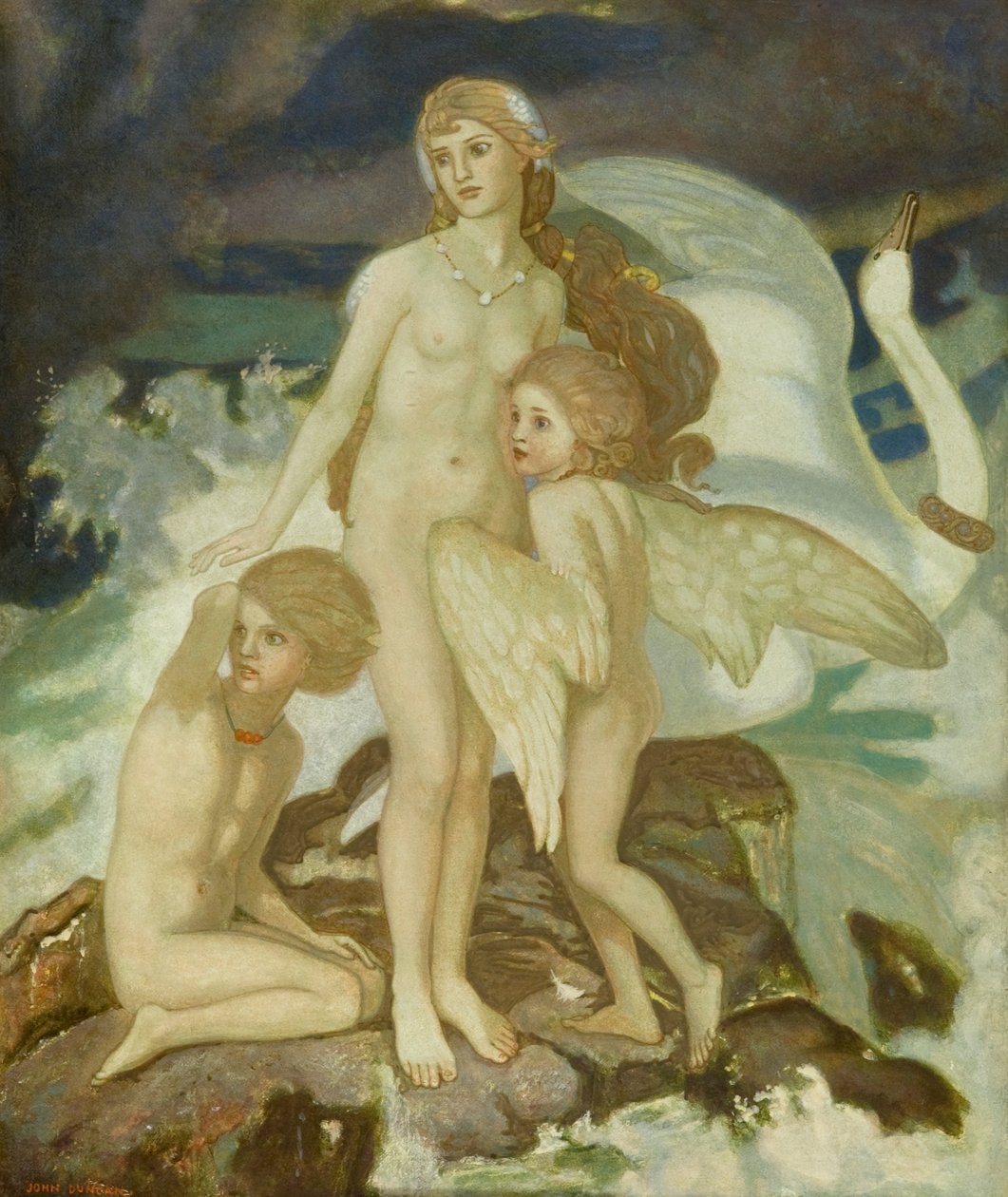 Lirs børn, 1924 af John Duncan