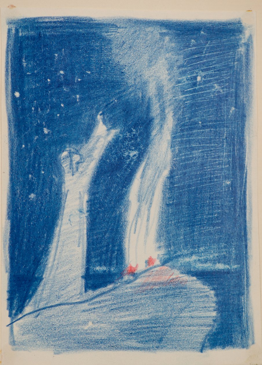 Unavngivet (blyant) af John Duncan