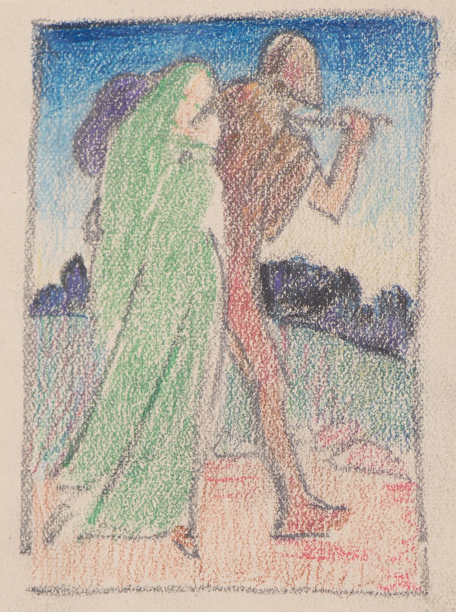 Wayfarers (blyant) af John Duncan