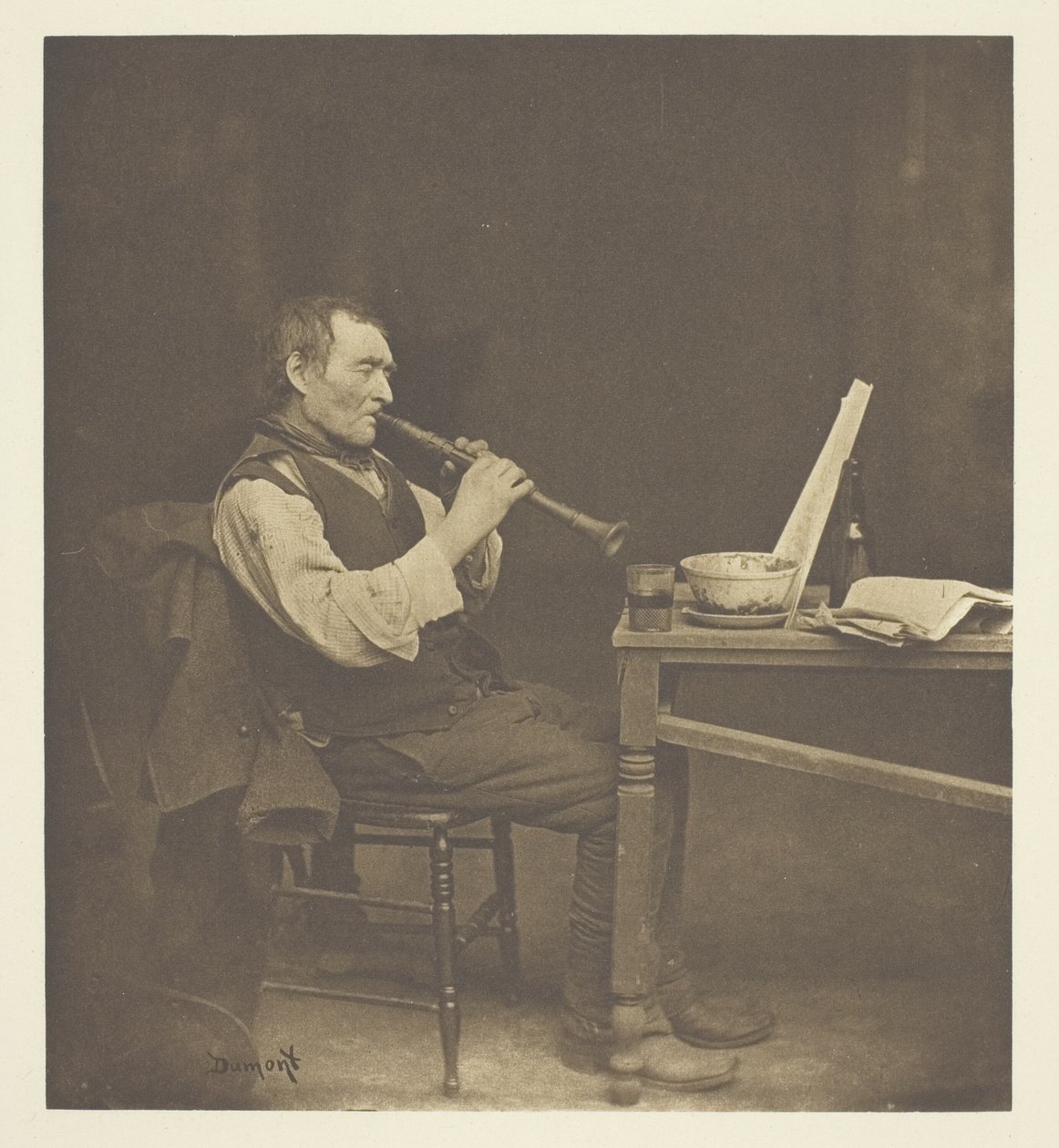 Klarionet afspiller af John E. Dumont