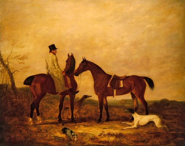 Uden titel (olie på lærred) af John E. Ferneley