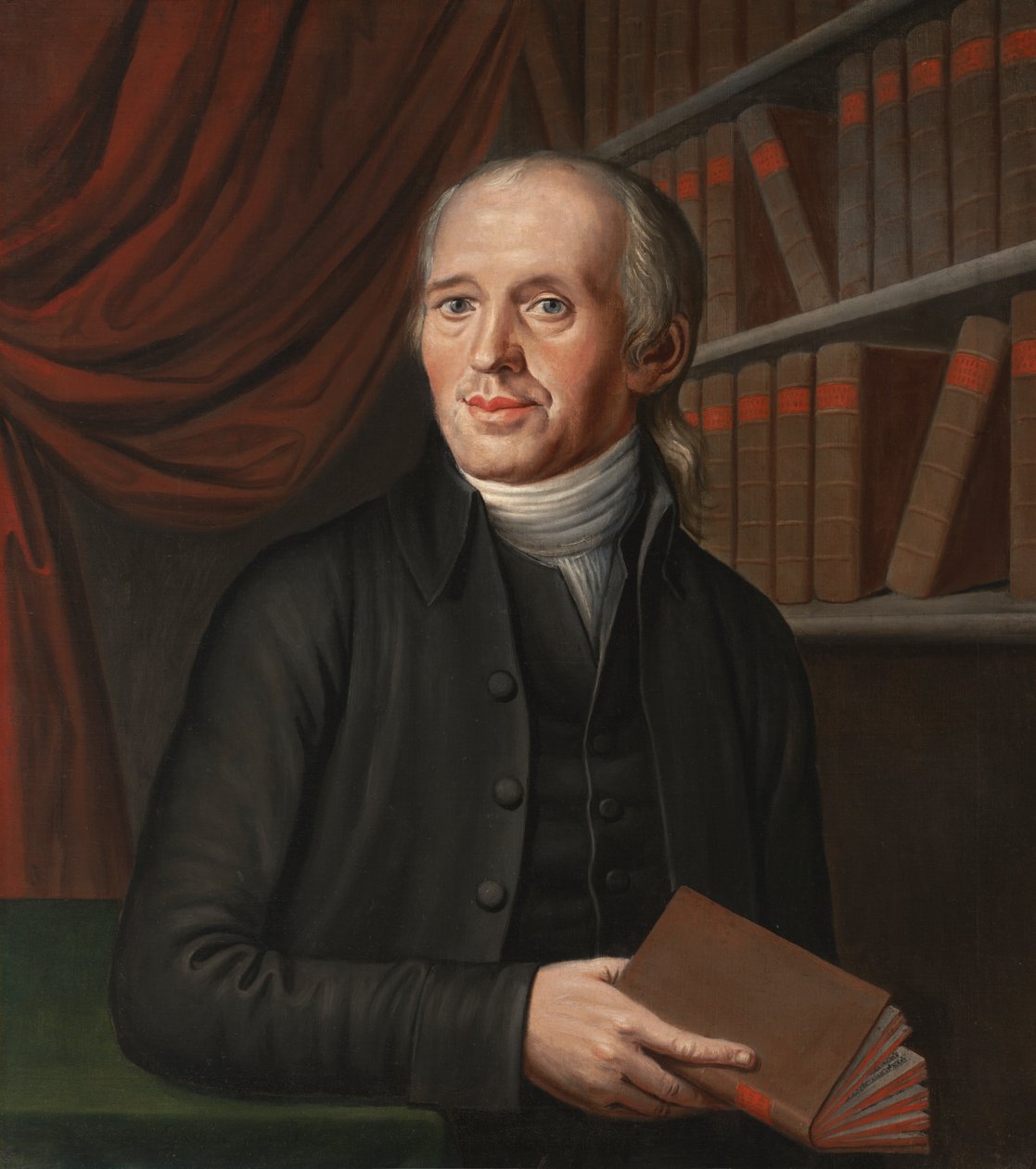 Pastor Justus Henry Christian Helmuth, ca. 1795. af John Eckstein