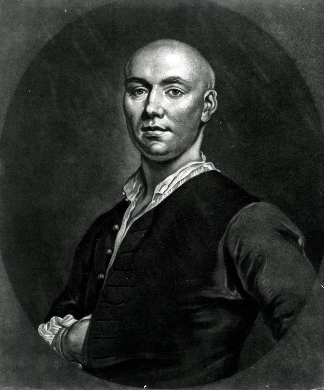 John Broughton (mezzotint) af John Ellys