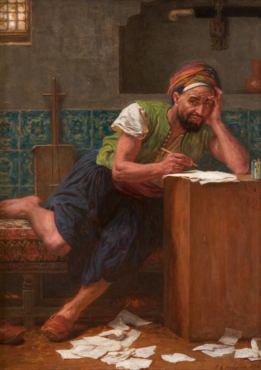 Digterpristageren af John Evan Hodgson