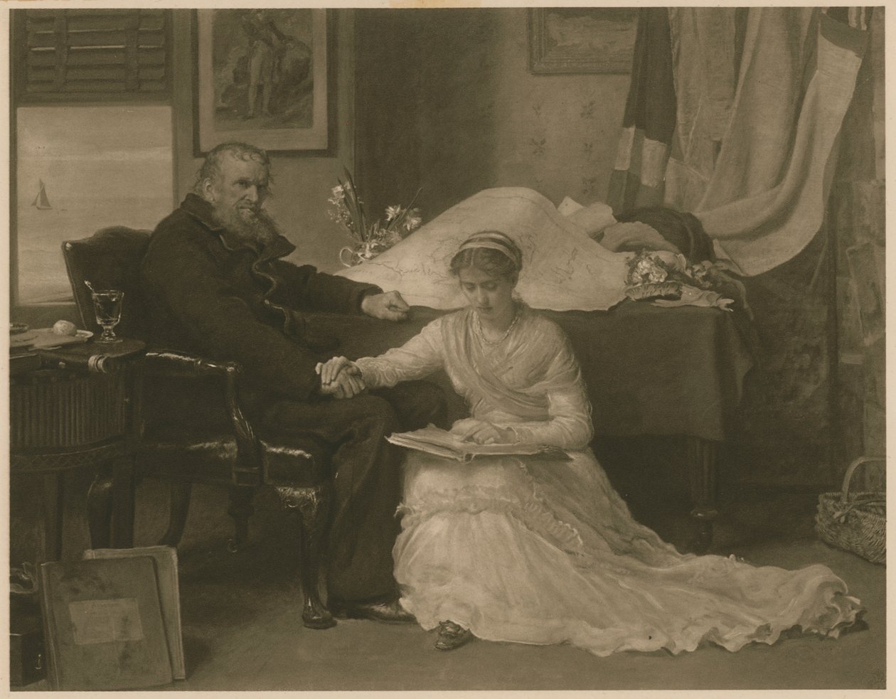 Nordvestpassagen (fotogravure) af John Everett (after) Millais