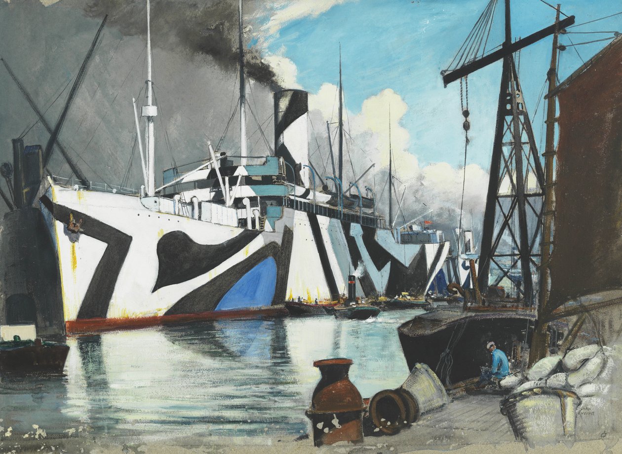 S.S. Sardinian (Allan Line) af John Everett