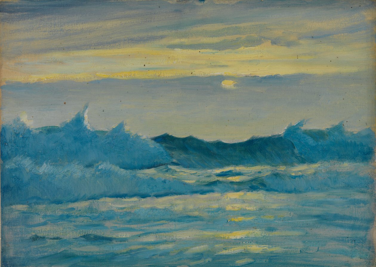Seascape Le Croisic af John Everett