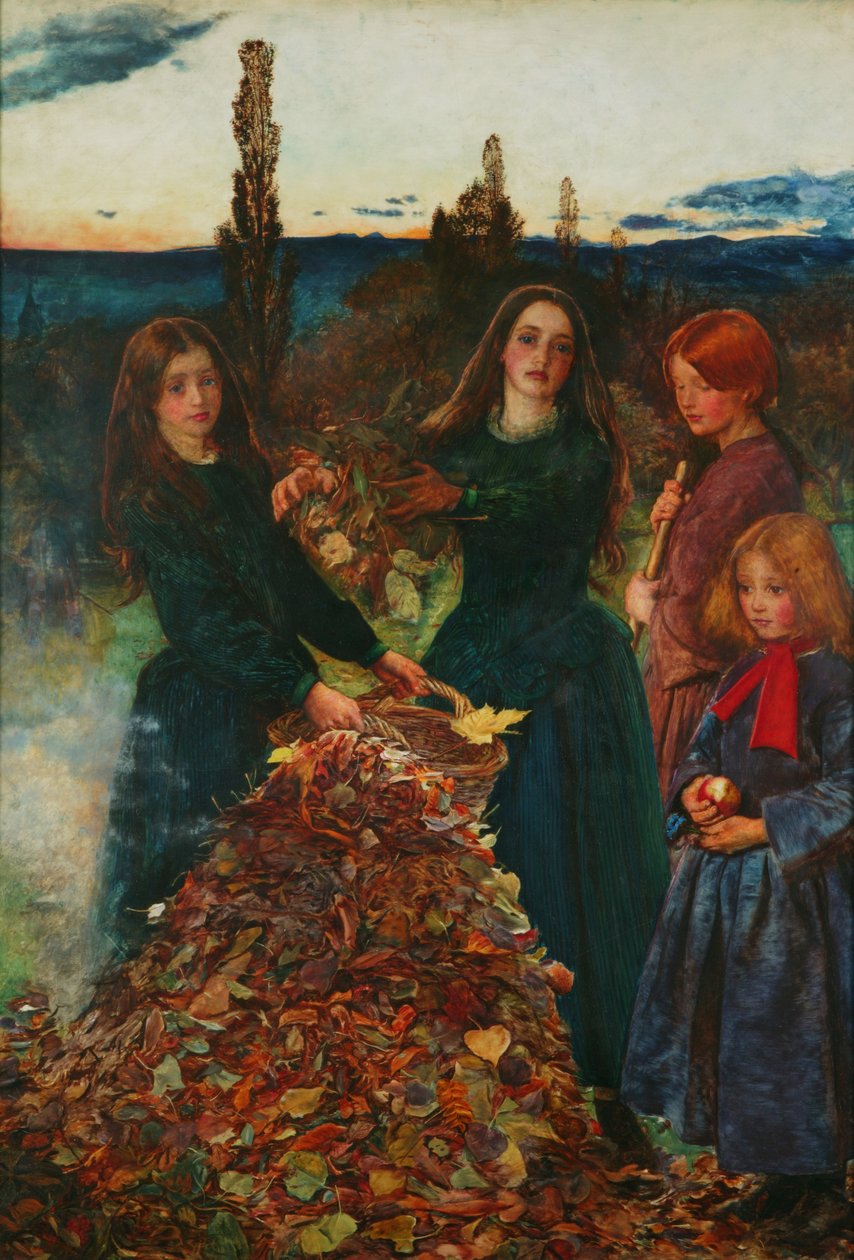 Efterårsblade af John Everett Millais