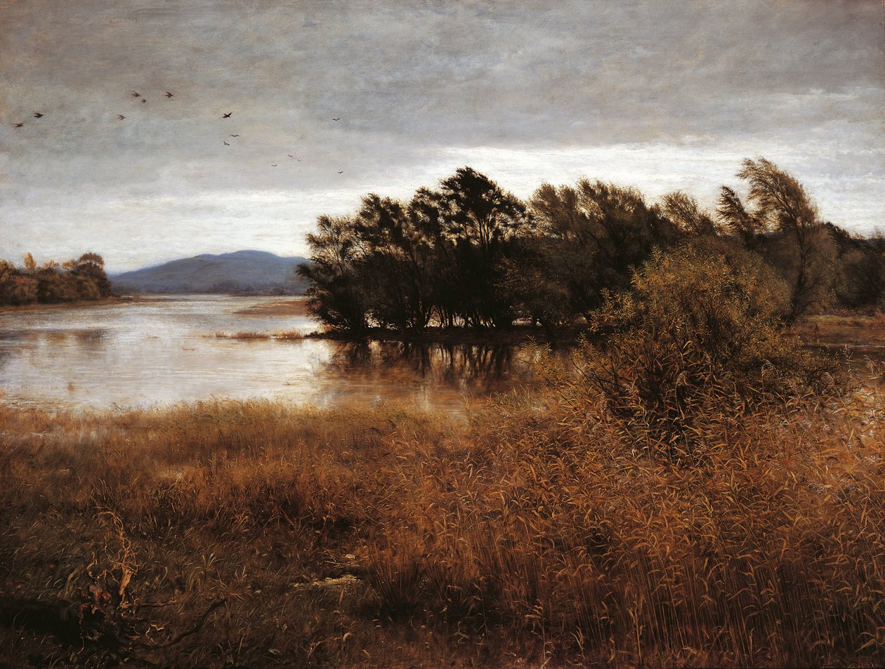 Chill oktober, 1870 af John Everett Millais