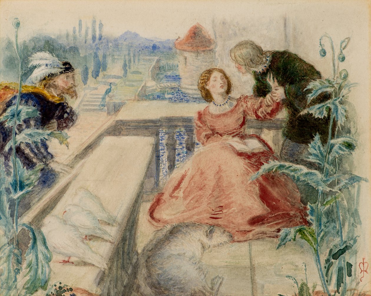 Elskeres opdagelse af John Everett Millais