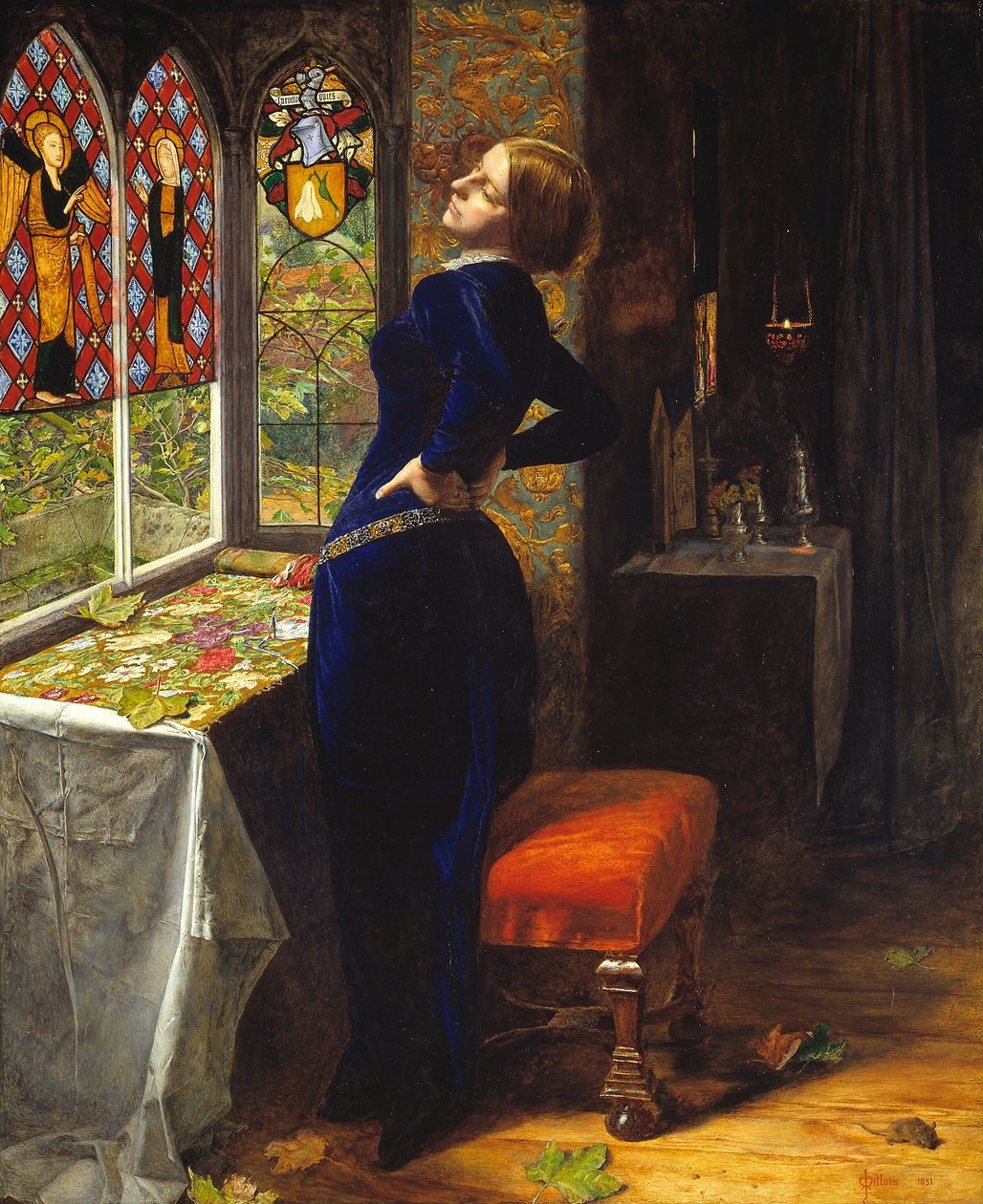 Mariana af John Everett Millais
