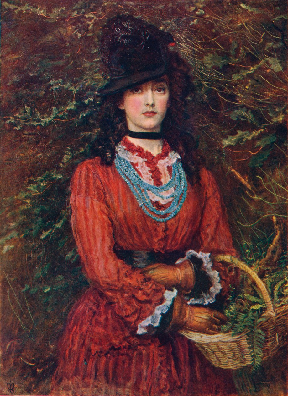 Frøken Eveleen Tennant, 1874 1906 af John Everett Millais