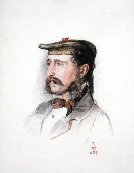 Portræt af William Monteith af John Everett Millais