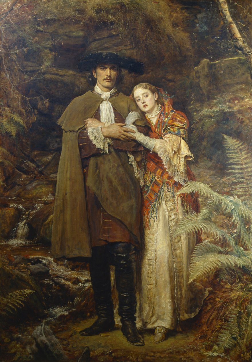 Bruden af Lammermoor af John Everett Millais