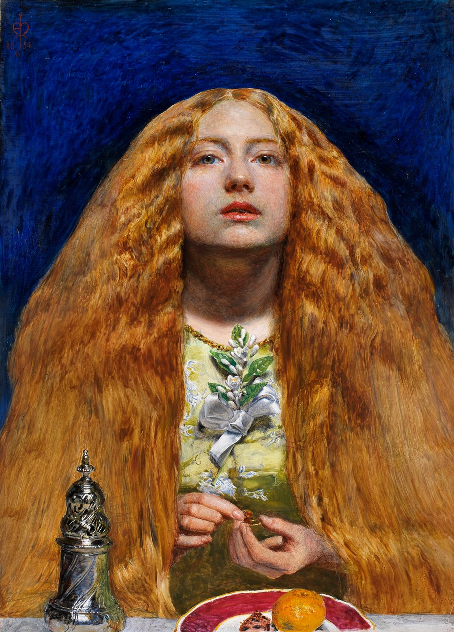 Brudepigen, 1851 af John Everett Millais