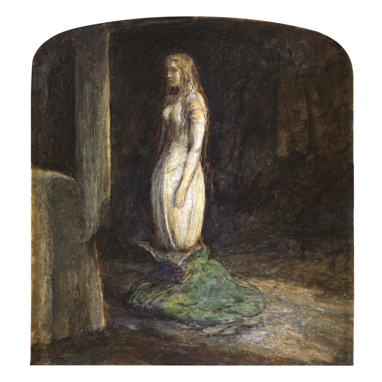Sankt Agnes aften af John Everett Millais
