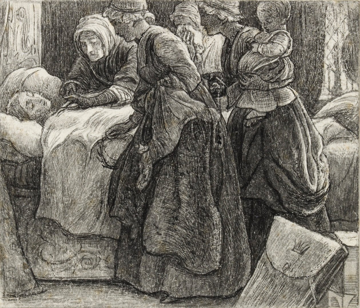 Lord of Burleigh, c1857 af John Everett Millais