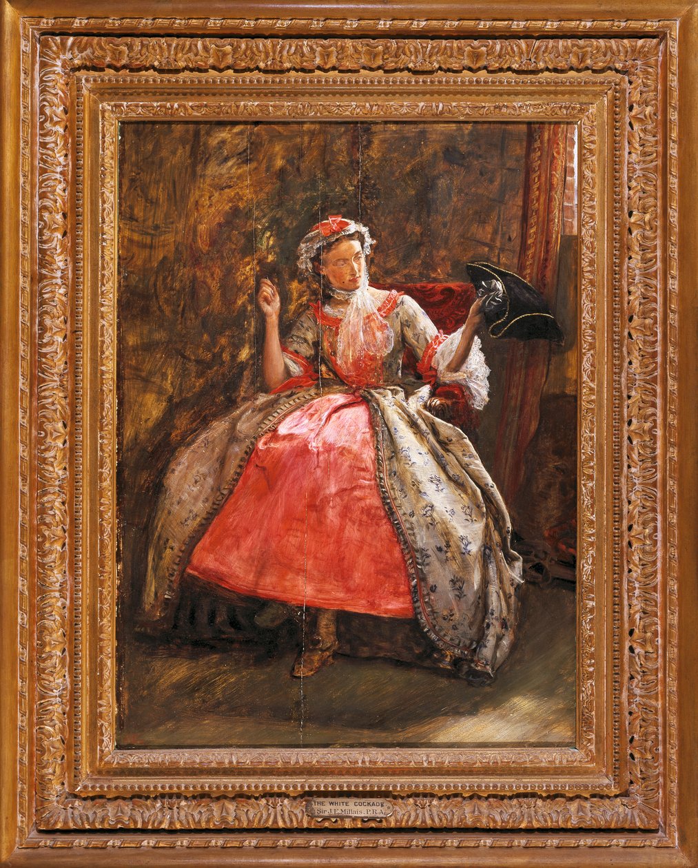 Den hvide kokade af John Everett Millais