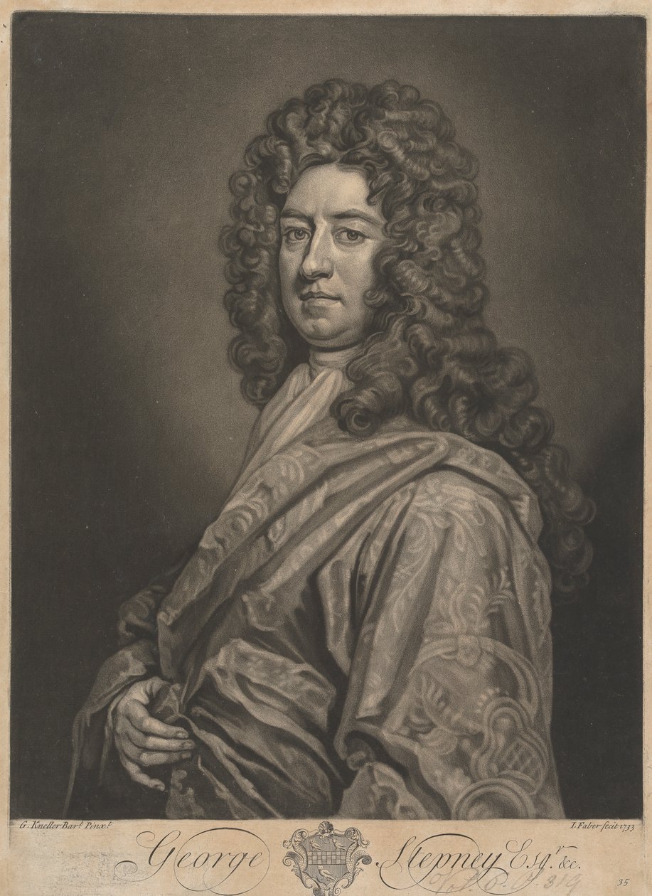 George Stepney Esq. af John Faber the younger