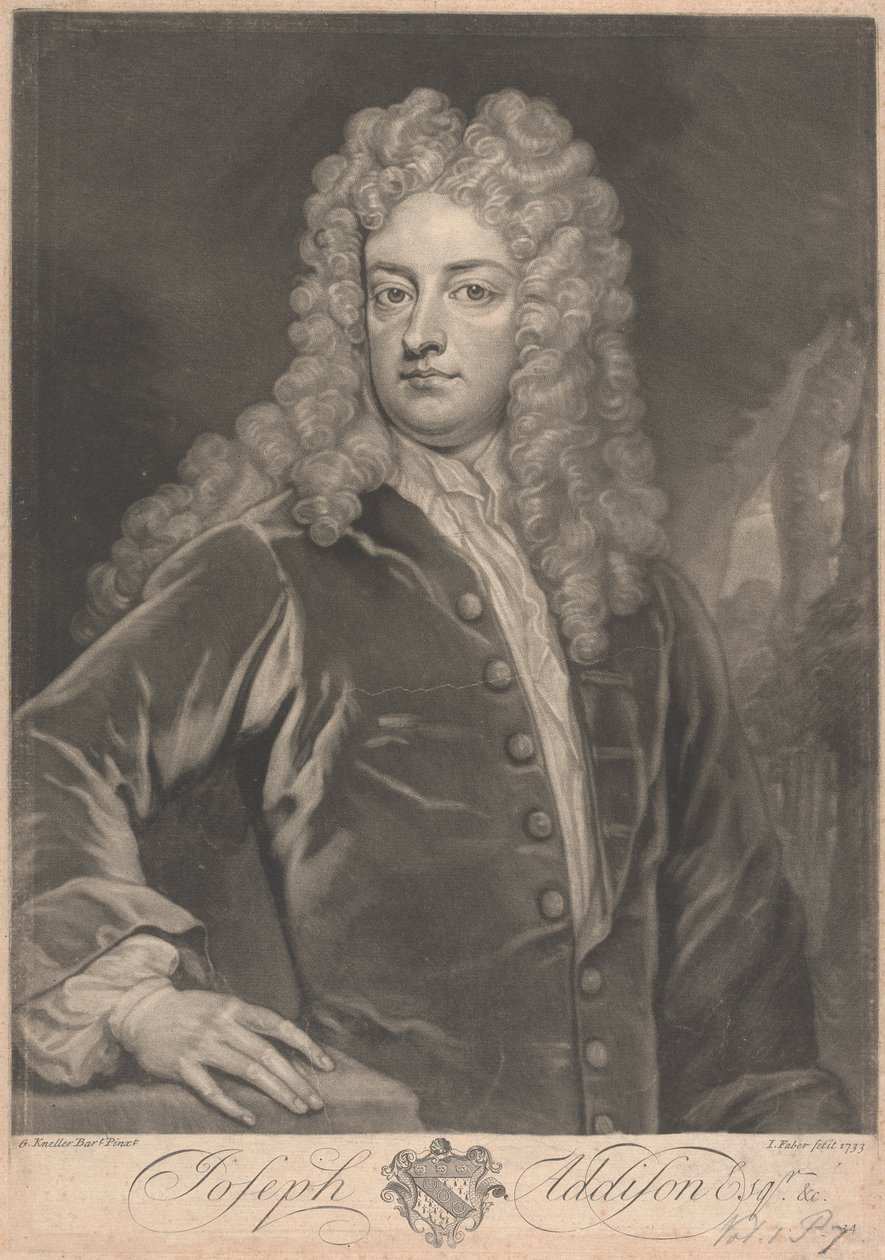 Joseph Addison Esq. af John Faber the younger