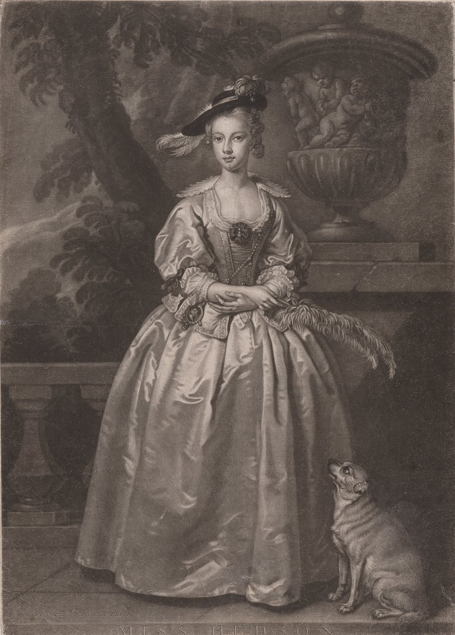 Frøken Hudson af John Faber the younger