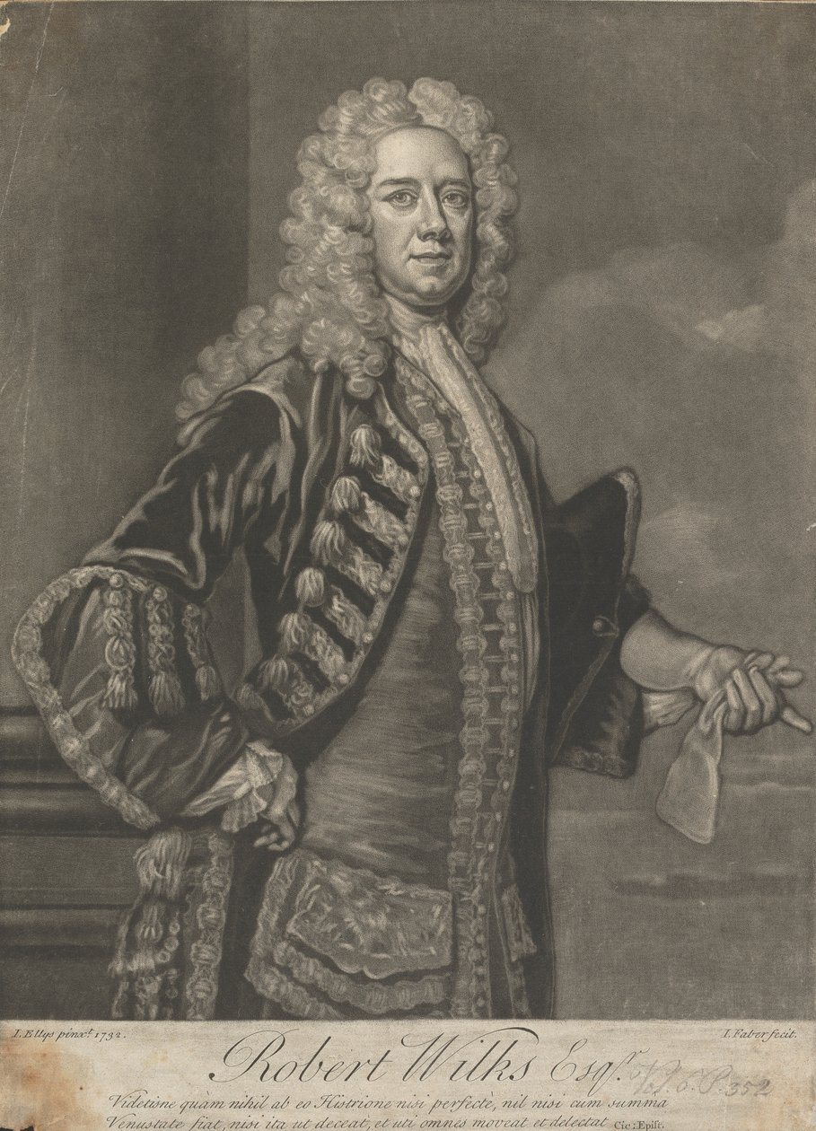 Robert Wilks Esq. af John Faber the younger