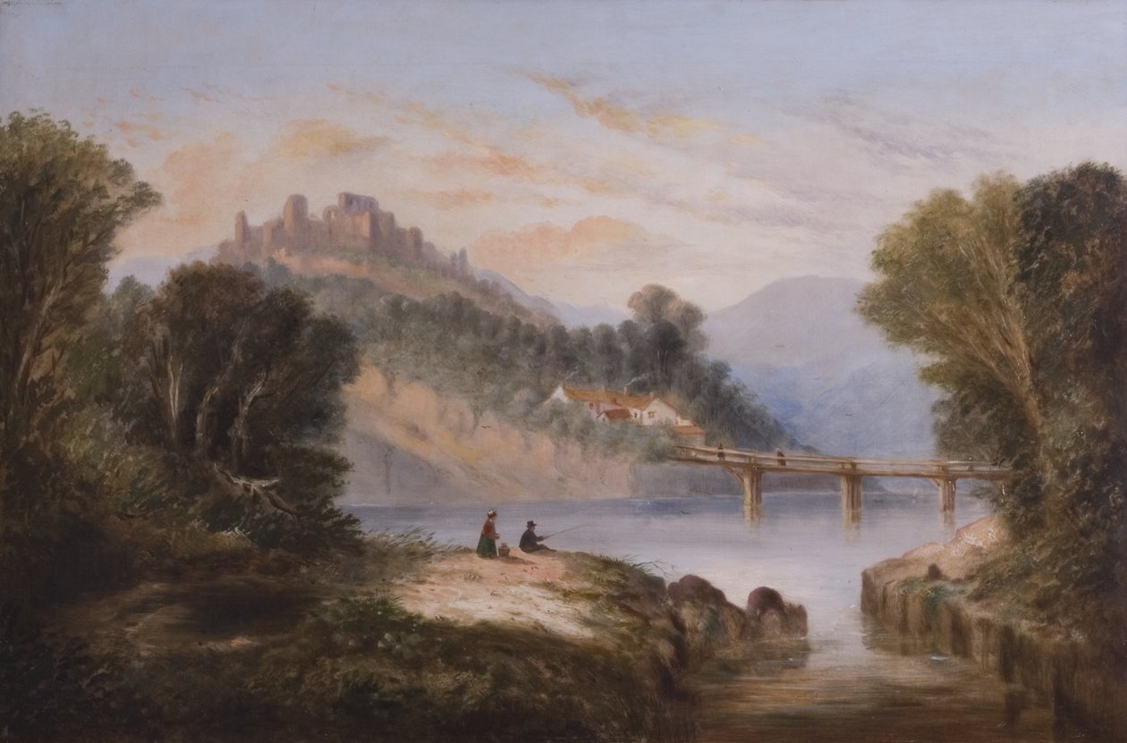 Dunluce Castle, Antrim, ca. 1860 af John Faulkner