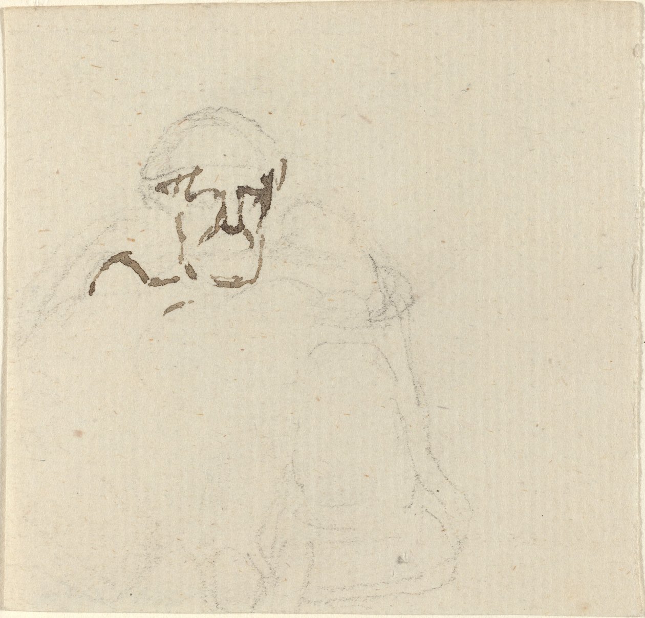 Skægget figur af John Flaxman