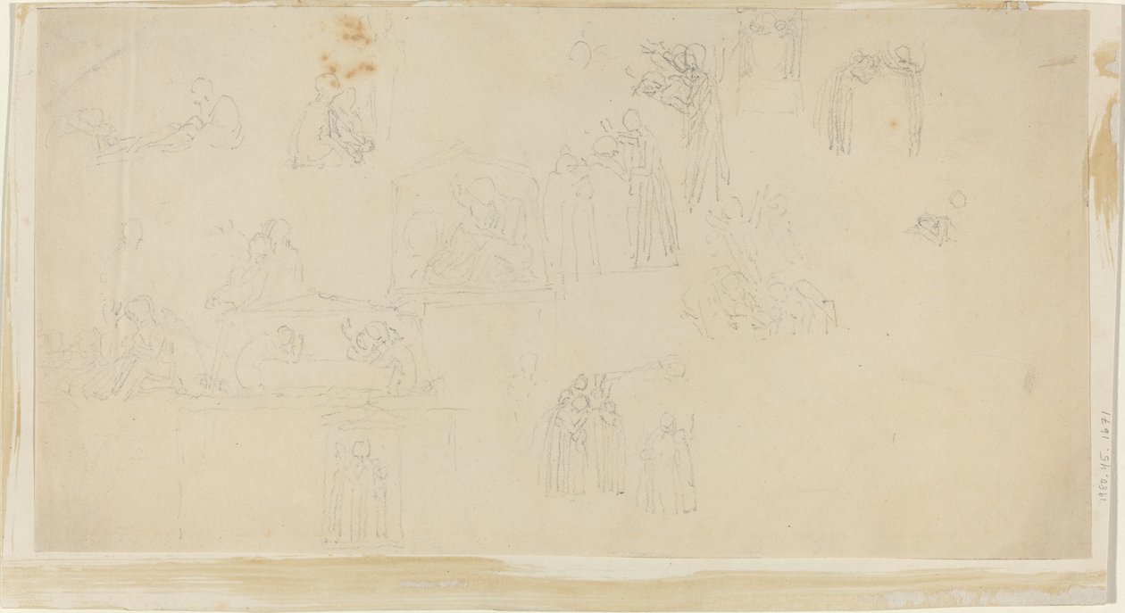 Studieark af John Flaxman