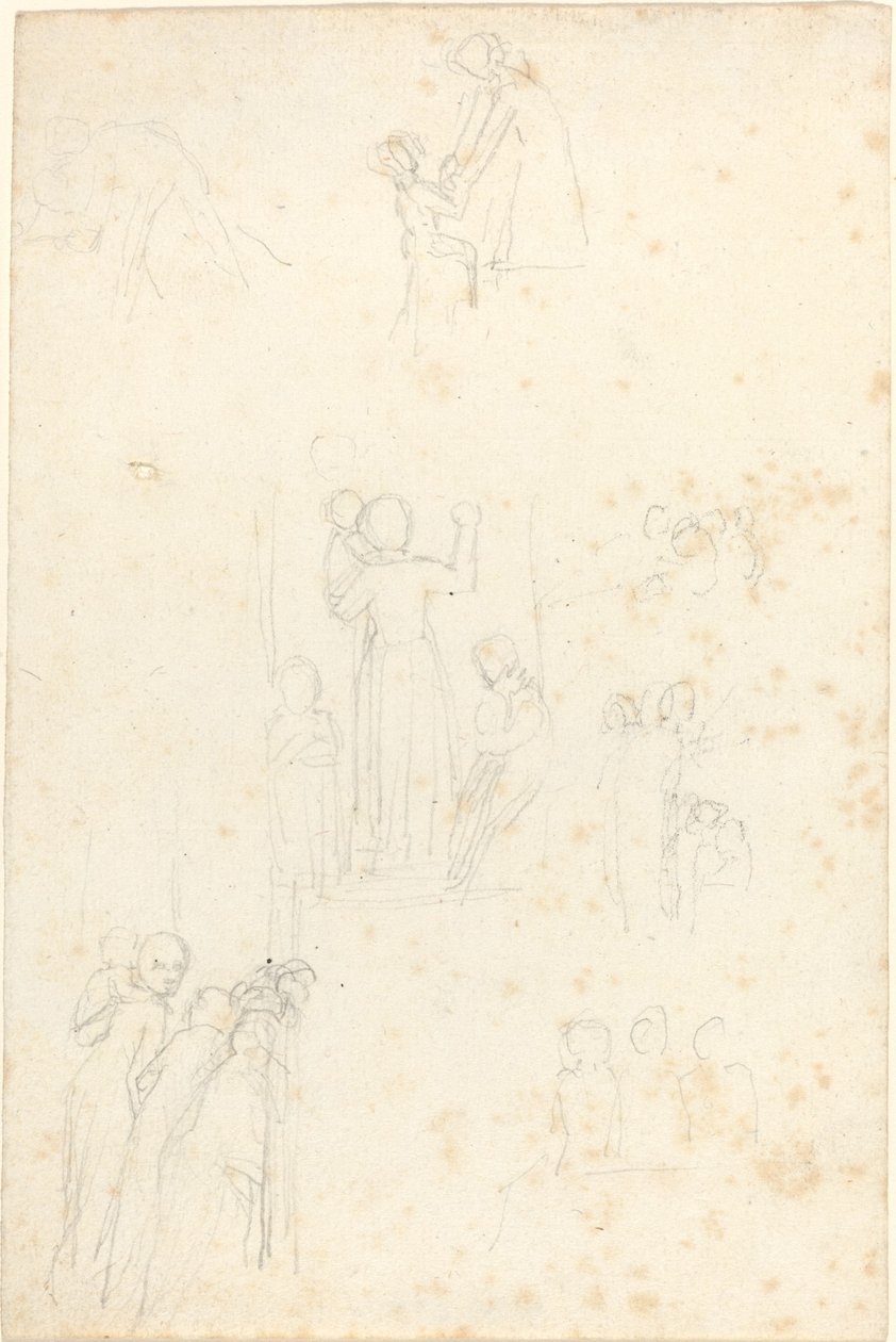 Studieark af John Flaxman