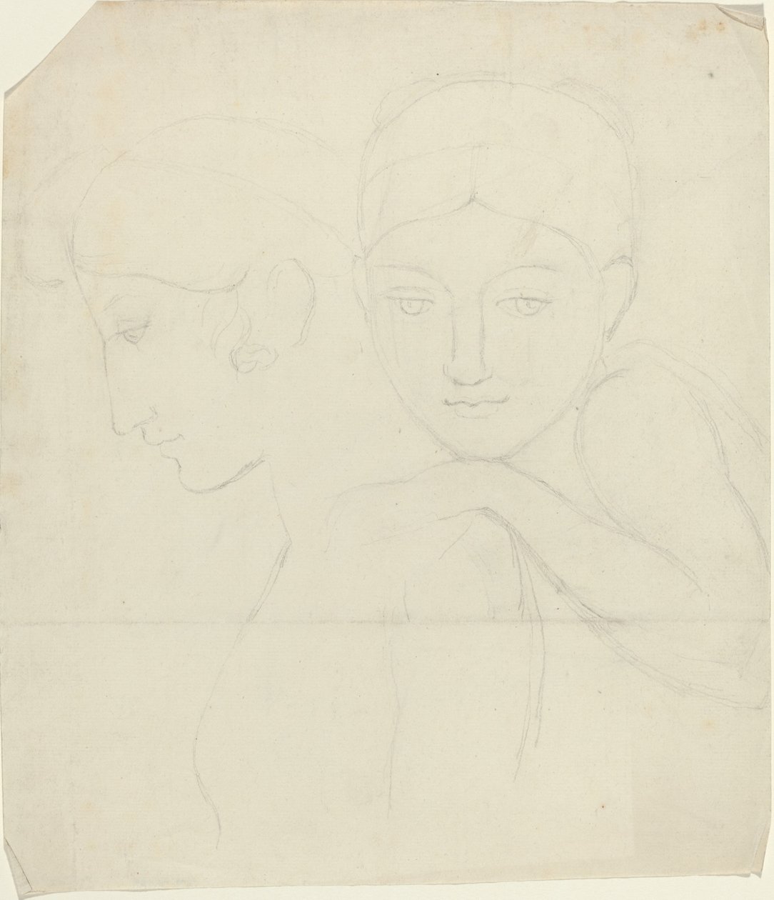 To kvindehoveder af John Flaxman