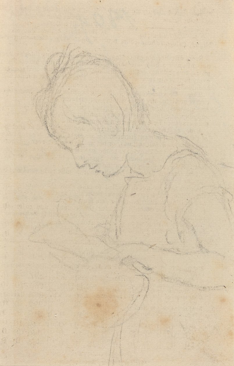 Kvinde i profil af John Flaxman