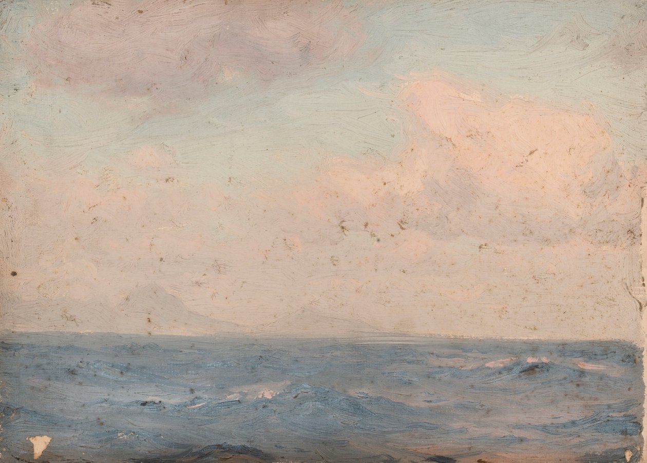 Seascape, ca. 1900 (olie på lærred) af John Fraser