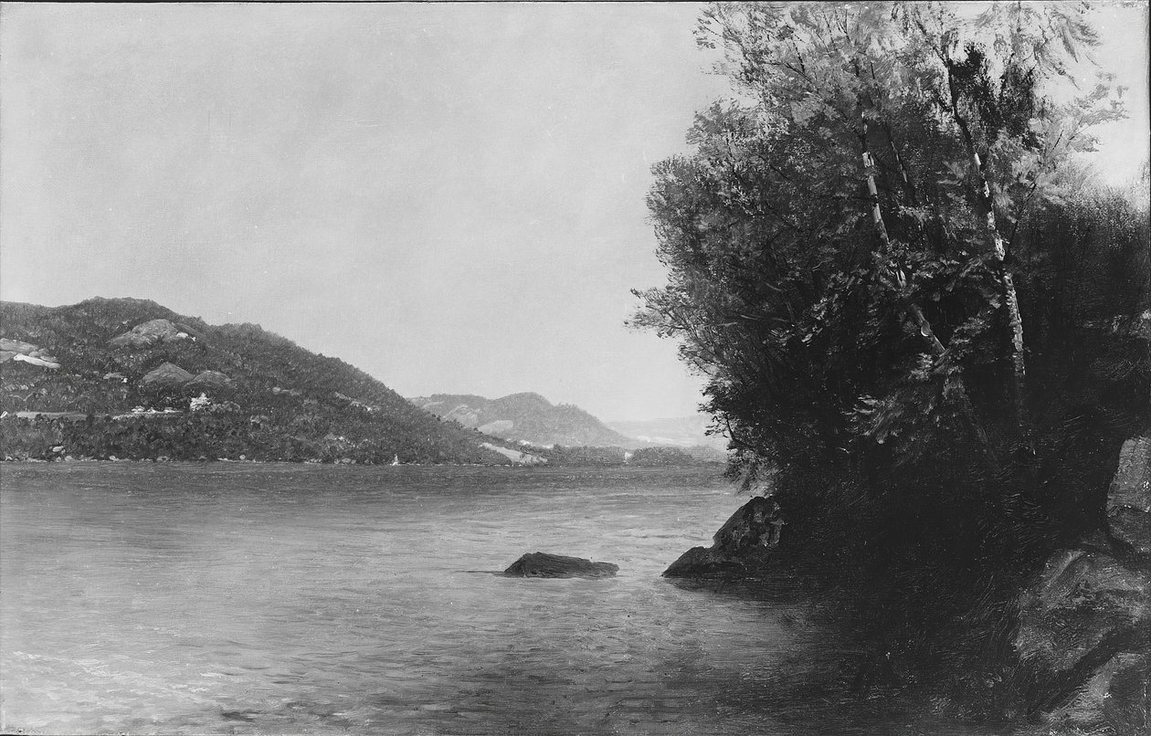 Lake George, A Reminiscence, 1872. af John Frederick Kensett
